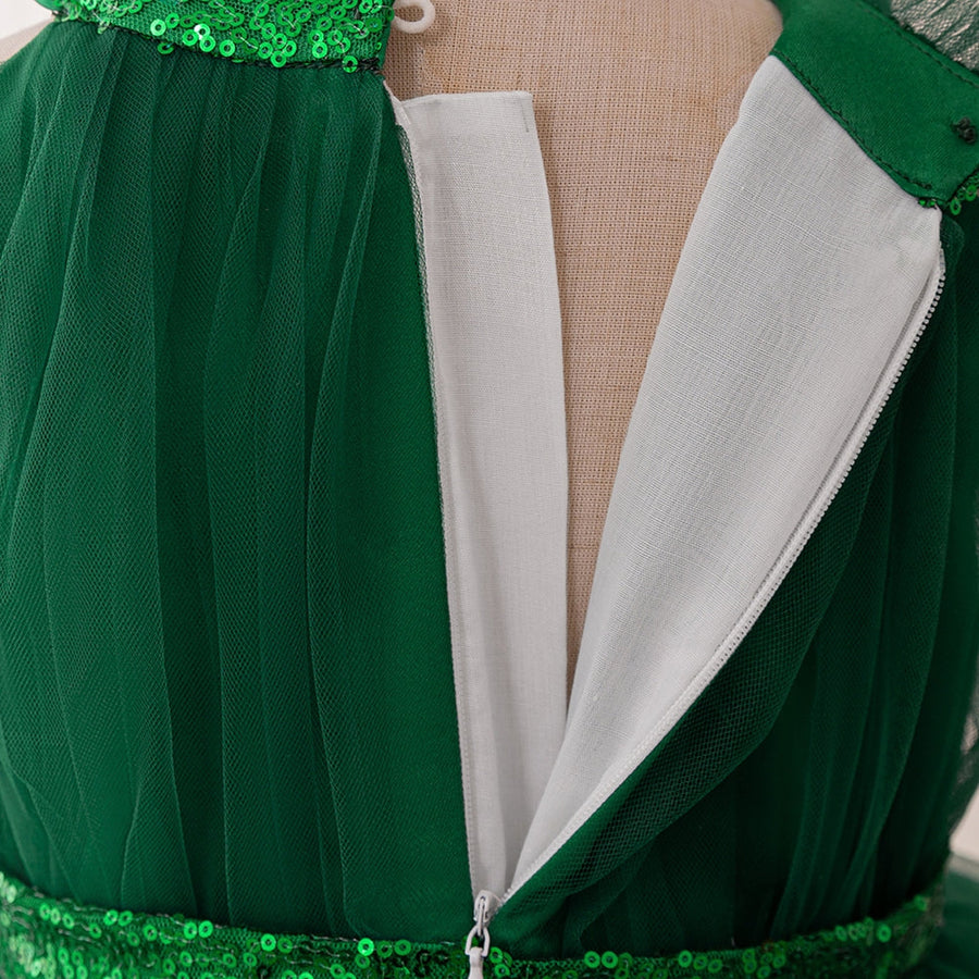 Ballkleid Neckholder Ärmellose Weihnachtskleider für Mädchen